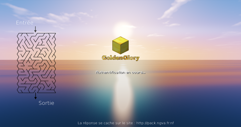 Connexion au serveur de NationsGlory avec le Pack de texture